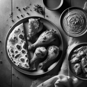 3 Tandoori Roti + 1 Chicken Maharaja                                                                           