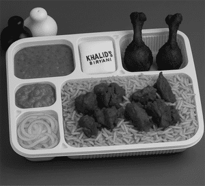 Executive Mutton Biriyani  + Chicken Lollipop Combo