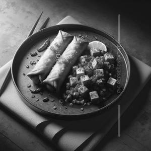 1 Double Egg Roll + 1 Paneer Chilli                                                                                                     