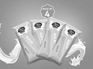 Malai Kulfi Ice Cream[ 50ml x 4 ]