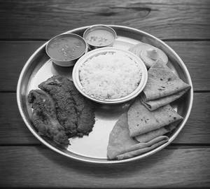Bombil thali