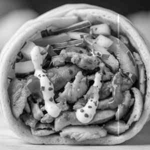 Mexican Chicken Shawarma Roll