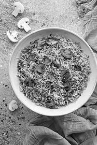 Mushroom Butter Rice