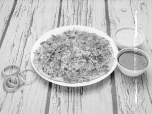 Onion uttapam