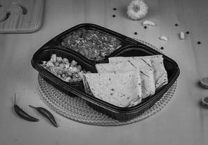 Chicken Liver Masala With 3 Multigrain Wheat  Phulka