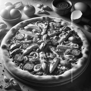 8"Barbeque Chicken Pizza