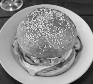 Paneer cheese burger