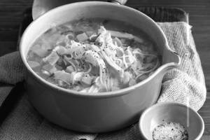 Chicken soup chow