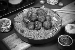 Manchurian Tikka Noodle