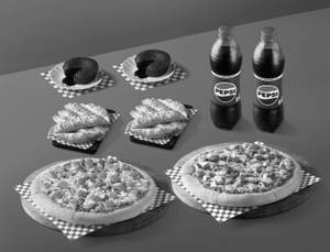 Pizza Party Pack for 4 (Veg)