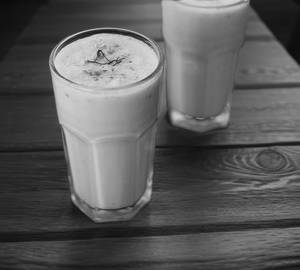 Hot badam milk