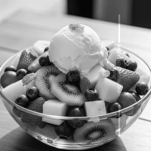 Fruit Salad with Icecream