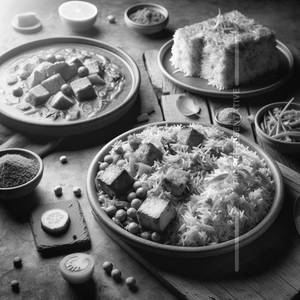 Veg Biryani With Butter Paneer Combo