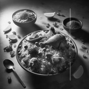 Chicken Biryani Premium Size (1.500ml)