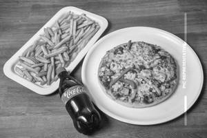 Margherita Pizza and Piri Piri Fries Combo