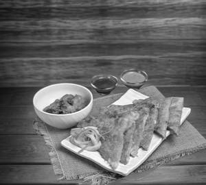 Double Egg Mughlai Paratha