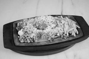 Corn Cheese Cutlet Sizzler