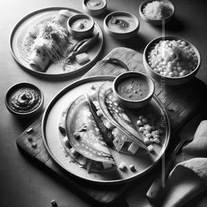 Cheese corn dosa