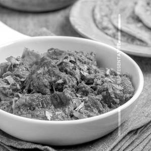 [3 Pieces] Mutton Curry + 2 Roti + Rice + 1 Buttermilk Combo