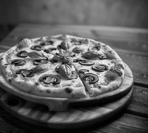 Mushroom pizza [6 inch]