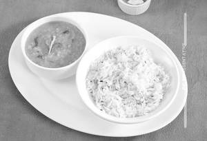 Dal Fry With Chawal Combo