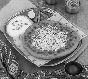 Aloo Cheese Paratha (atta)