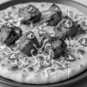 Chicken Tikka Chilli Cheese Flatbread
