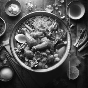 Chicken Lung Fung Soup
