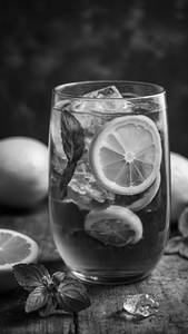 Lemon iced tea