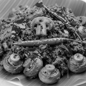 Mushroom chettinadu masala