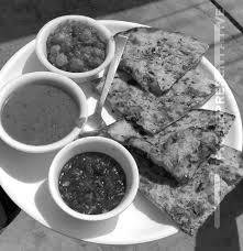 Mix kulche + dal makhni chole