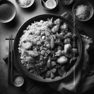 Chi fried rice