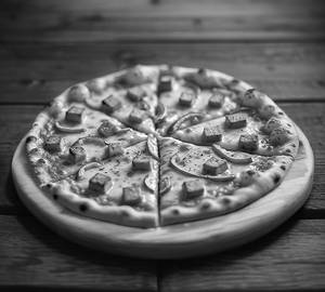 Capsicum paneer pizza [6 inch]
