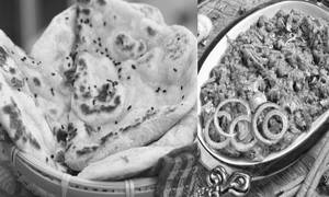 Tandoor Roti 2 Pcs + Chicken Bharta(in 250ml )