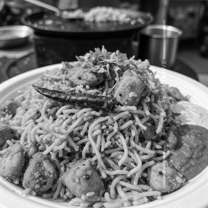 Chicken Kothu Idiyappam