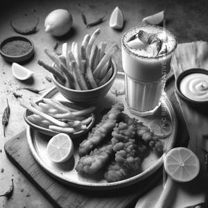 Hot And Crispy Chicken Strips [8 Pieces]+Lemon Chilli Fries+Lassi                     