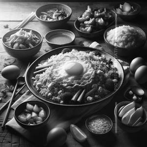 Egg fried rice