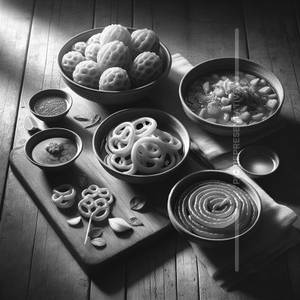 Plain Kauchori (4 Pcs) + Jalebi (2 Pcs) + Seasonal Veg