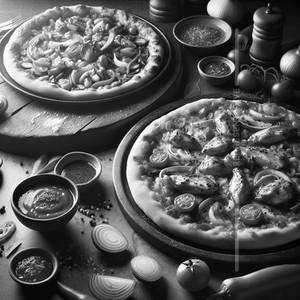 Chicken Chettinadu Pizza