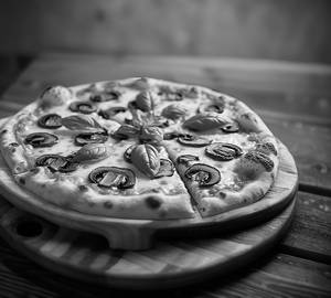 Mushroom pizza [8 inch]