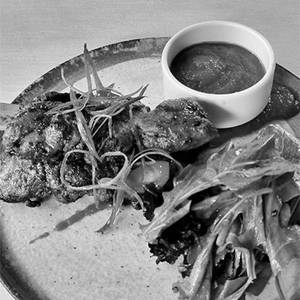 Coriander Kaffir Lime Chicken Skewers