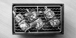 Chargrilled Smoked Pesto Cottage Cheese Skewers
