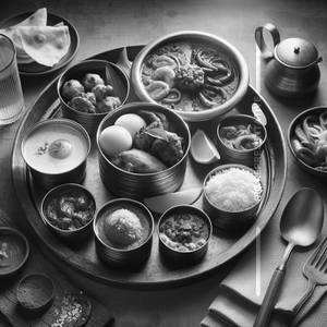 Egg Thali 