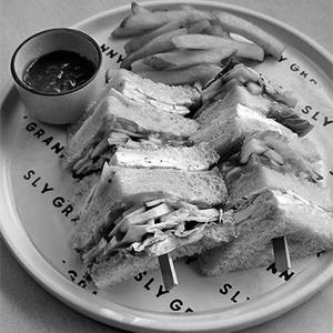 Vegetarian Club Sandwich