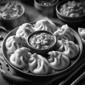 Steamed Momos [Chicken] [10 pcs]