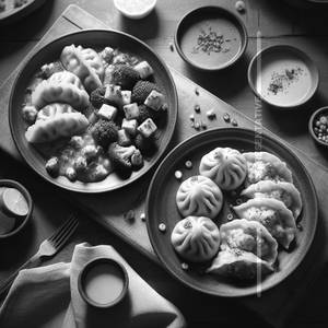 Veg Butter Momos [10 Pcs]