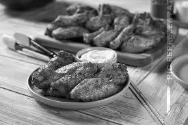 Fiery chicken wings