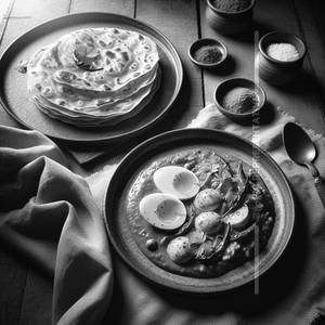 3 Parotta With Egg Masala