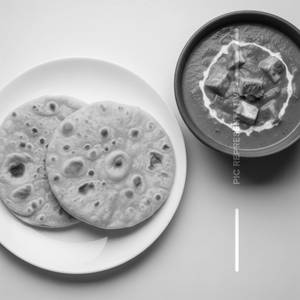 2 Chapati With Paneer Butter Masala