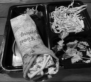 Cheese paneer roll